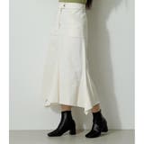TWILL MERMAID SKIRT | AZUL BY MOUSSY | 詳細画像6