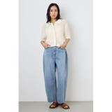 クロシェニットポロカラーカーディガン | AZUL BY MOUSSY | 詳細画像6 