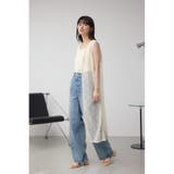 前後2WAYレースロングジレ | AZUL BY MOUSSY | 詳細画像4 