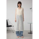 前後2WAYレースロングジレ | AZUL BY MOUSSY | 詳細画像5 