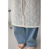 前後2WAYレースロングジレ | AZUL BY MOUSSY | 詳細画像10 