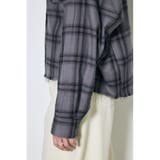 アーバンチェックフリンジショートシャツ | AZUL BY MOUSSY | 詳細画像17 