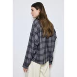 アーバンチェックフリンジショートシャツ | AZUL BY MOUSSY | 詳細画像13 