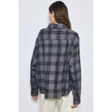 アーバンチェックフリンジショートシャツ | AZUL BY MOUSSY | 詳細画像14 