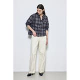 アーバンチェックフリンジショートシャツ | AZUL BY MOUSSY | 詳細画像13 