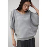 2WAYショルダーレースアップニットトップス | AZUL BY MOUSSY | 詳細画像39