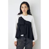 アシンメトリービスチェドッキングトップス | AZUL BY MOUSSY | 詳細画像1 