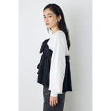 アシンメトリービスチェドッキングトップス | AZUL BY MOUSSY | 詳細画像3 