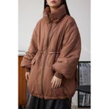 BRN | 中綿ミドルコート | AZUL BY MOUSSY