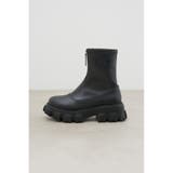 FRONT ZIP SHORT BOOTS | AZUL BY MOUSSY | 詳細画像2