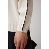 ブランケットステッチニットプルオーバー | AZUL BY MOUSSY | 詳細画像10 