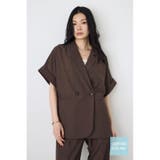 BRN | COMFORA AIRハーフスリーブジャケット | AZUL BY MOUSSY