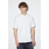 プレミアムコットンベーシック半袖Tシャツ | AZUL BY MOUSSY | 詳細画像3 
