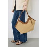 フェイクレザーパイピング雑材トートバッグ | AZUL BY MOUSSY | 詳細画像11 