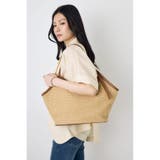 フェイクレザーパイピング雑材トートバッグ | AZUL BY MOUSSY | 詳細画像12 
