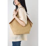 フェイクレザーパイピング雑材トートバッグ | AZUL BY MOUSSY | 詳細画像13 