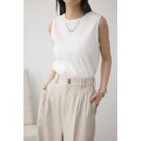O/WHT1 | ファインリブタンクトップ | AZUL BY MOUSSY