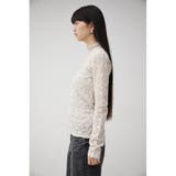 CUT LACE LONG SLEEVE TOPS | AZUL BY MOUSSY | 詳細画像5 