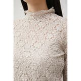 CUT LACE LONG SLEEVE TOPS | AZUL BY MOUSSY | 詳細画像7 
