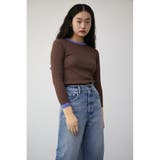 SHEER GLITTER BLOCKNIG KNIT | AZUL BY MOUSSY | 詳細画像13