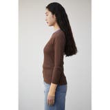 SHEER GLITTER BLOCKNIG KNIT | AZUL BY MOUSSY | 詳細画像16