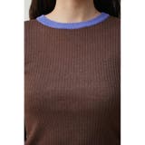 SHEER GLITTER BLOCKNIG KNIT | AZUL BY MOUSSY | 詳細画像18