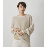 MESH KNIT SET TOPS | AZUL BY MOUSSY | 詳細画像3
