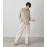 MESH KNIT SET TOPS | AZUL BY MOUSSY | 詳細画像4
