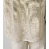 MESH KNIT SET TOPS | AZUL BY MOUSSY | 詳細画像10