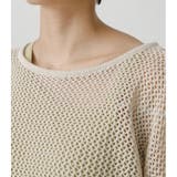 MESH KNIT SET TOPS | AZUL BY MOUSSY | 詳細画像8