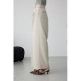 ポリエステルリネンミックスワイドパンツ | AZUL BY MOUSSY | 詳細画像18 