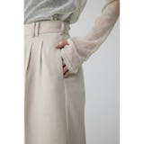 ポリエステルリネンミックスワイドパンツ | AZUL BY MOUSSY | 詳細画像22 