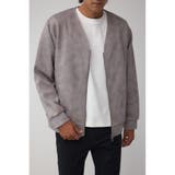 GRY | フクレジャガードカーディガン | AZUL BY MOUSSY