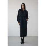 レイヤード風裏起毛フーディーワンピース | AZUL BY MOUSSY | 詳細画像3 