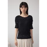 2WAYギャザーレーストップス | AZUL BY MOUSSY | 詳細画像16 