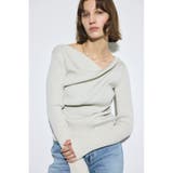 ドレープ長袖ニットトップス | AZUL BY MOUSSY | 詳細画像26 