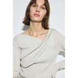 ドレープ長袖ニットトップス | AZUL BY MOUSSY | 詳細画像27 