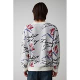 バードオブパラダイスジャガードニット | AZUL BY MOUSSY | 詳細画像7