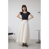 C/T撥水バルーンギャザースカート | AZUL BY MOUSSY | 詳細画像13