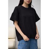 BLK | クルーネックニットトップス | AZUL BY MOUSSY