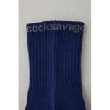 ロゴジャガードミドルソックス | AZUL BY MOUSSY | 詳細画像10 