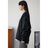 裏毛ロゴクルーネックトップス | AZUL BY MOUSSY | 詳細画像14 