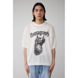 Couragcousプリント半袖ニット | AZUL BY MOUSSY | 詳細画像4