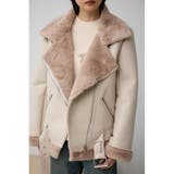 L/BEG1 | フェイクレザーB3ブルゾン | AZUL BY MOUSSY