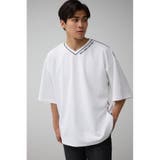 リップルパイピング刺繍T | AZUL BY MOUSSY | 詳細画像3 