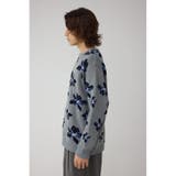 フラワーダブルジャガードニット | AZUL BY MOUSSY | 詳細画像31