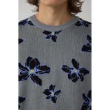 フラワーダブルジャガードニット | AZUL BY MOUSSY | 詳細画像33