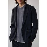 BLK | ストレッチデニムテーラードジャケット | AZUL BY MOUSSY