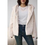 IVOY3 | フラッフィーフェイクファーブルゾン | AZUL BY MOUSSY