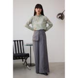 フロントフラップスラックスパンツ | AZUL BY MOUSSY | 詳細画像16 